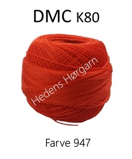 DMC K80 farve 947 Orange